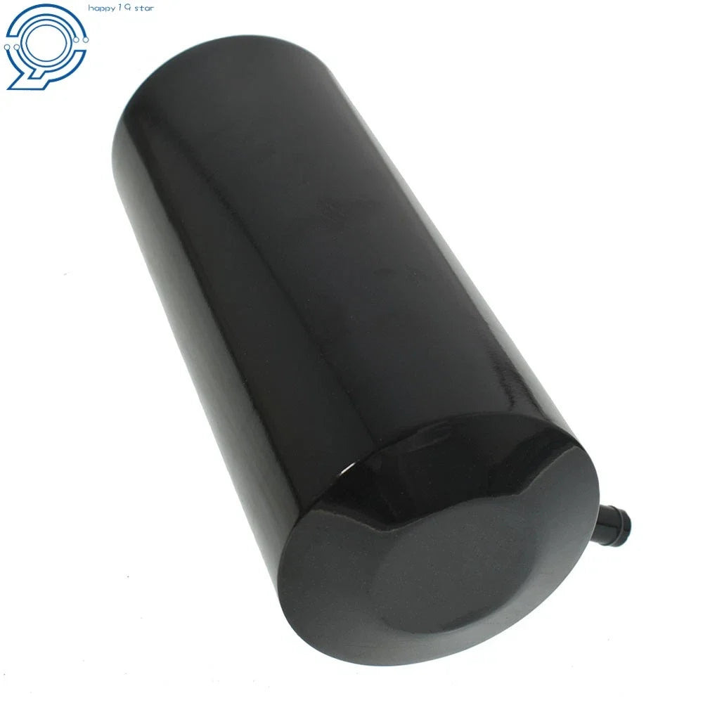 Aluminum Alloy Cylinder Coolant Catch Tank for Universal Vehicles (800ml)