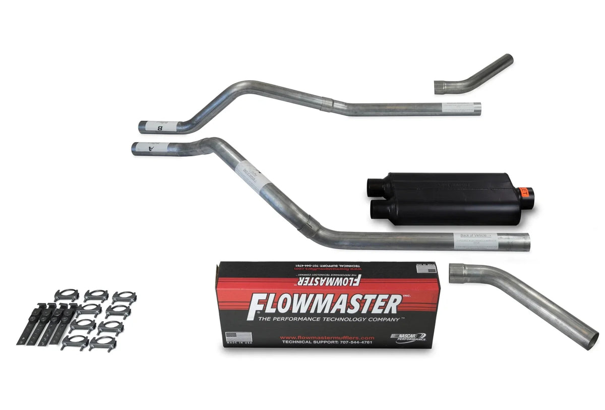 2.5" Dual Exhaust Kit for Chevy Blazer (1995–1999) Flowmaster 50 Series