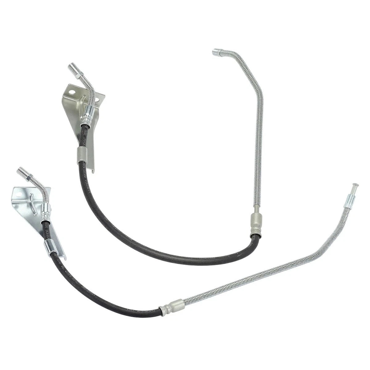 Set of 2 Brake Hoses Rear for Chevy GMC C6500 C7500 (1997–1999) 18074667, 2204051, H620355