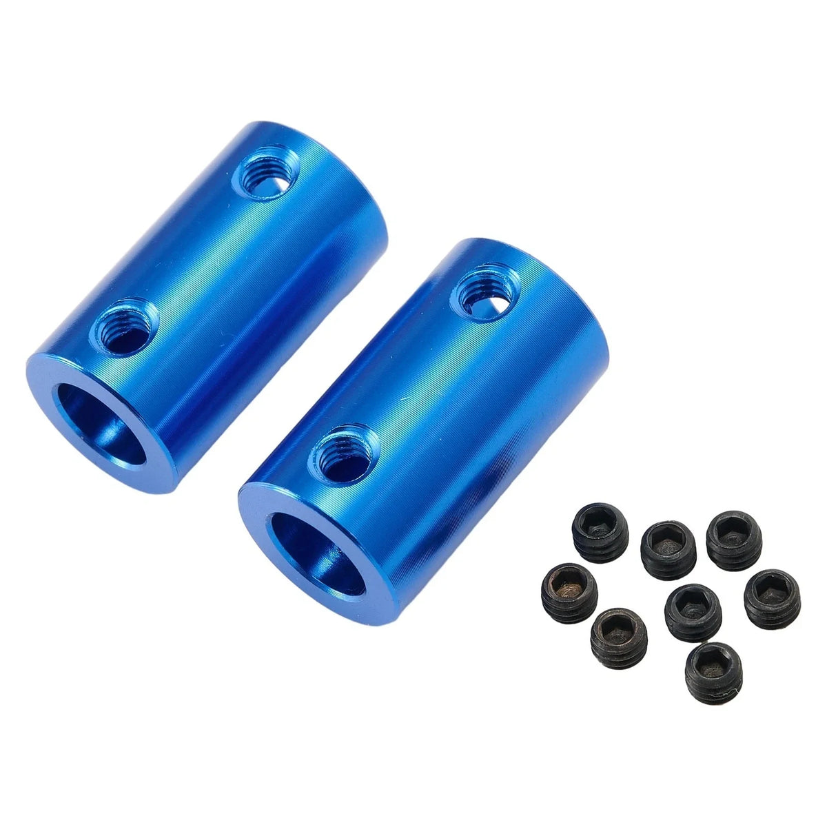 2X Aluminum Alloy Couplings for Aircraft Models (Flexible 25mm)