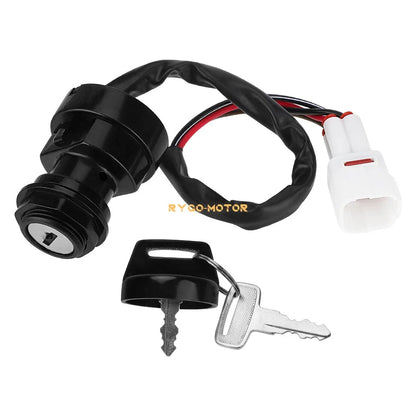 Ignition Key Switch for Yamaha Big Bear 350 YFM350FW YFM350U (1995–1999)
