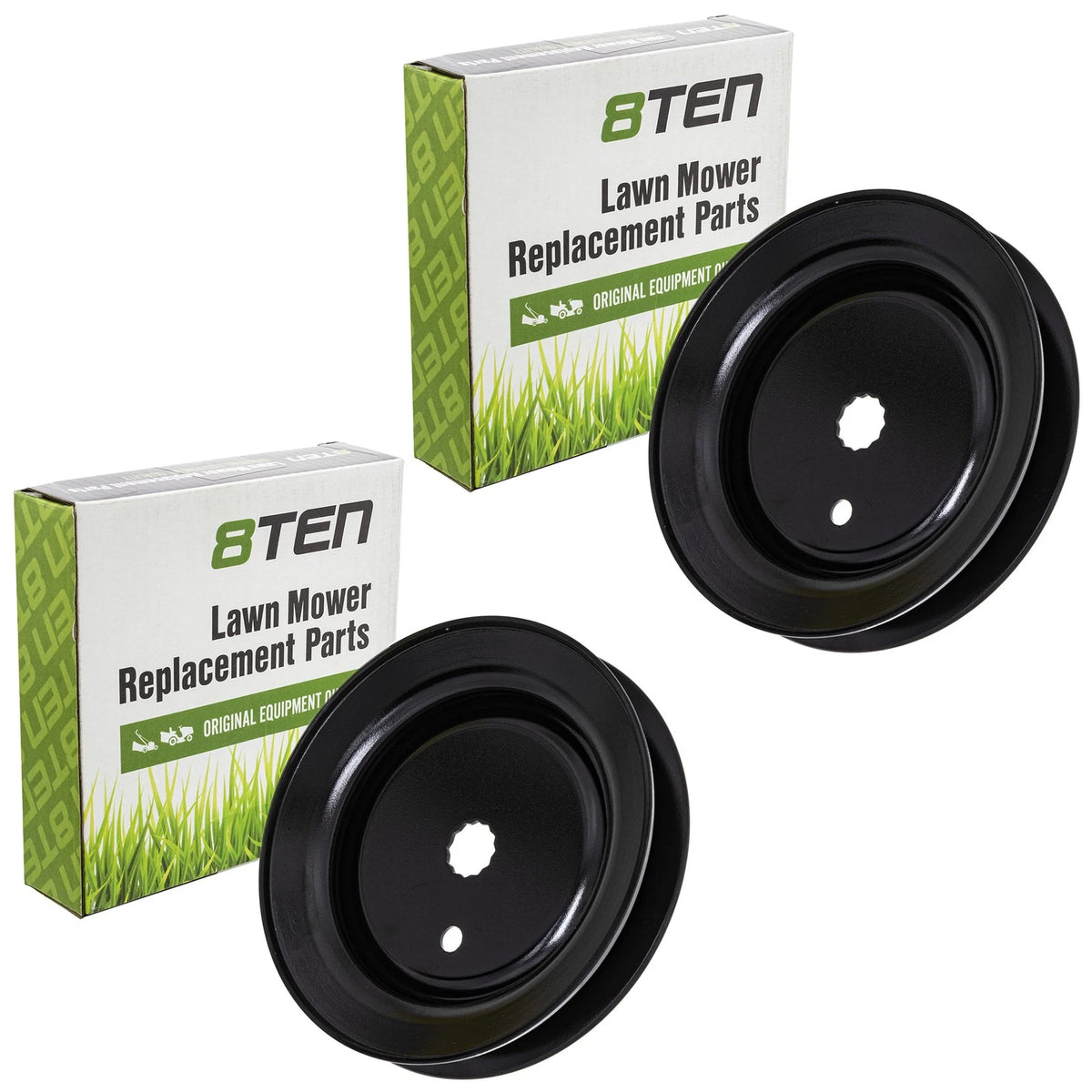2X Mower Deck Pulley Set for Yard-Machines RZT42 LT46 (756-1188)