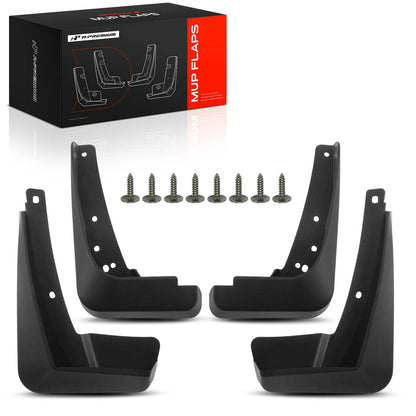Set of 4 Splash Guards for Audi A3 Hatchback (2013–2020)