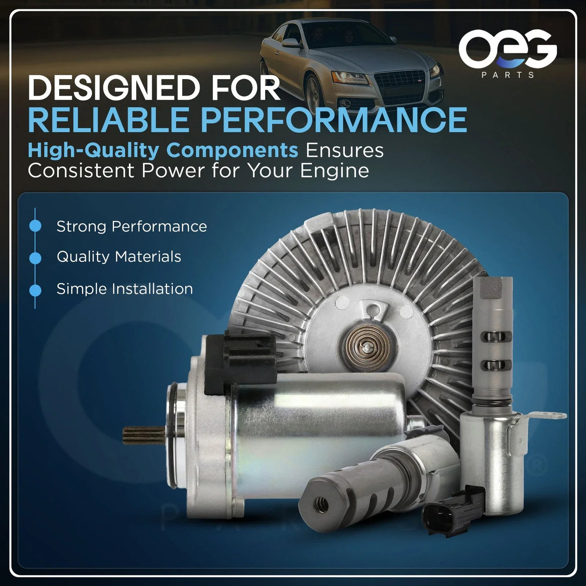 Fan Clutch for GMC Savana 3500, Chevy Silverado 2500/3500 (2001–2007)