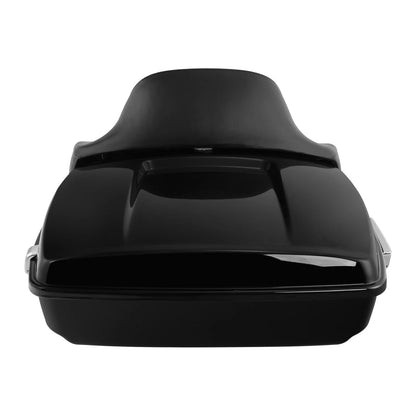 Chopped Trunk Backrest Pad Mount Rack for Harley Sport Glide (2018–2023)