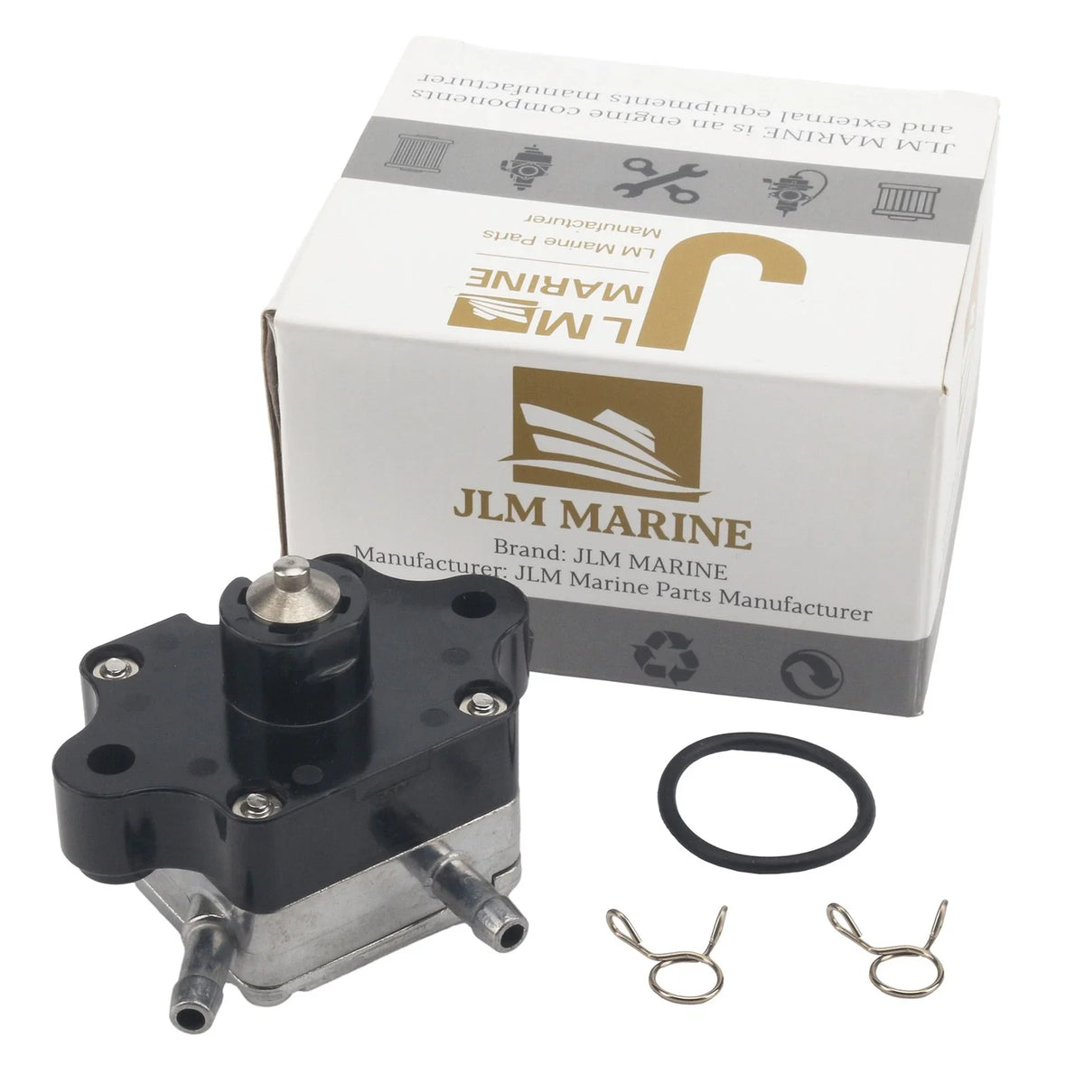 Fuel Pump & O-ring Kit for Mercury Mariner 15 HP (1990–2000) 835389T02