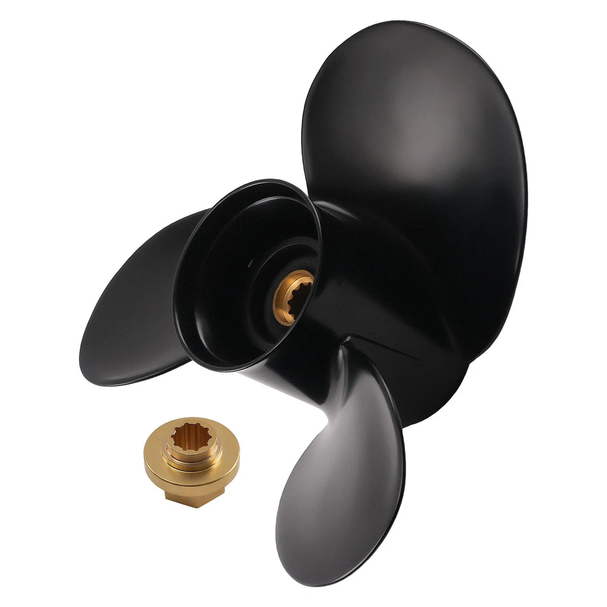 3 Blade Propeller for Mercury 9.9-25HP (48-19640A40) Aluminum RH