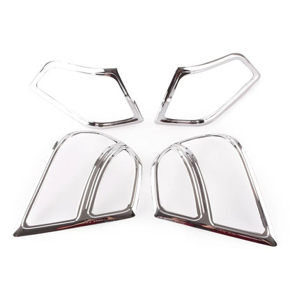 Fairing Saddlebag Light Accents Trim for Honda Goldwing GL1800 (2001–2005) Chrome