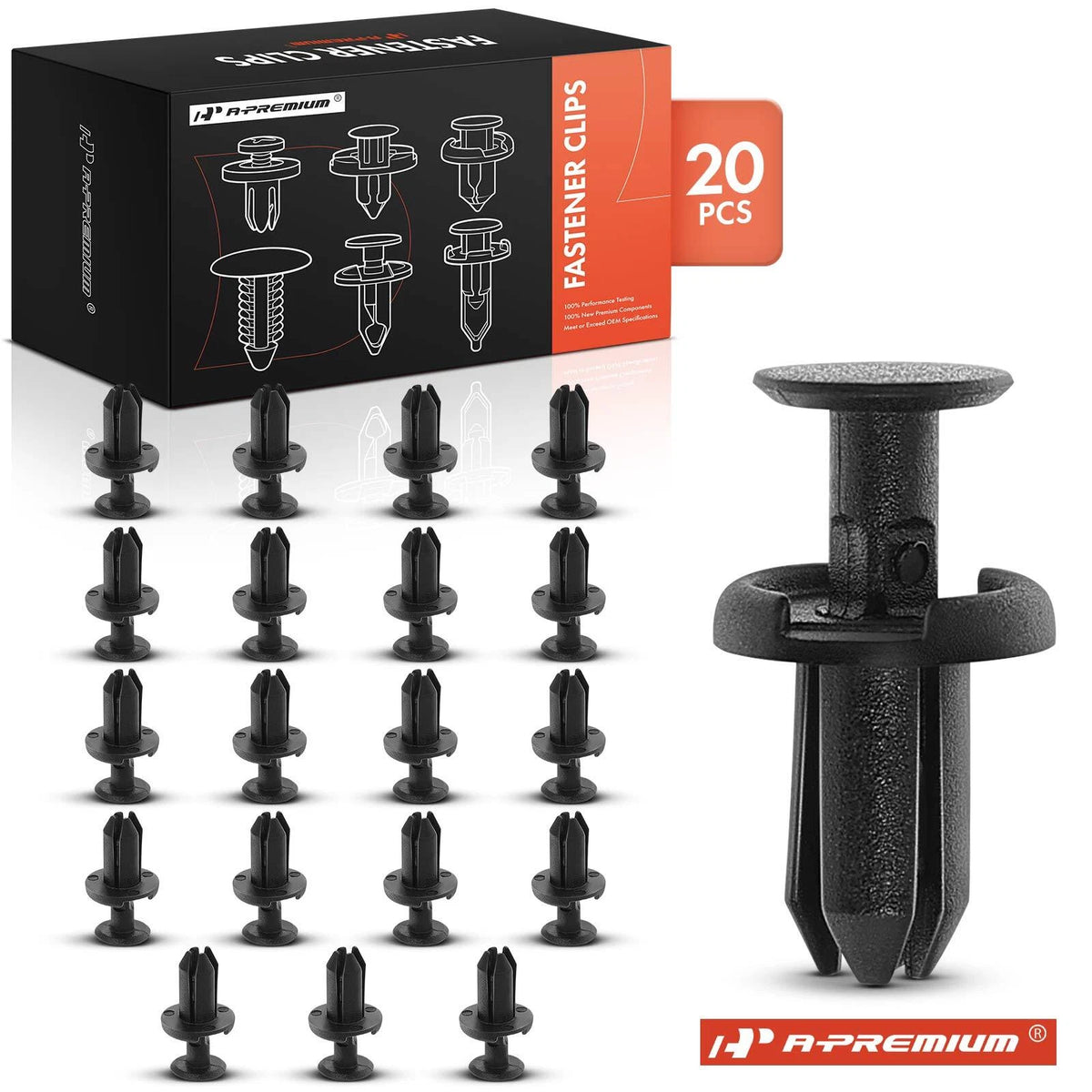Set of 20 Front Bumper Retainer Clips for Toyota Camry RAV4 (9046705170)