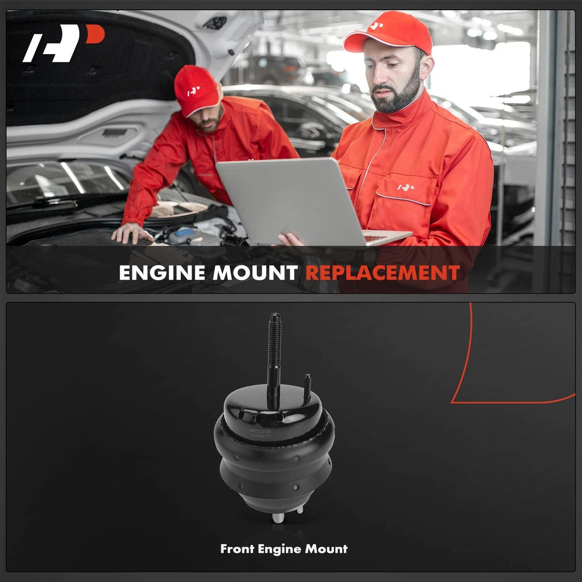 A-Premium Front Engine Mount for Buick Lucerne (2006–2008) A5456HY