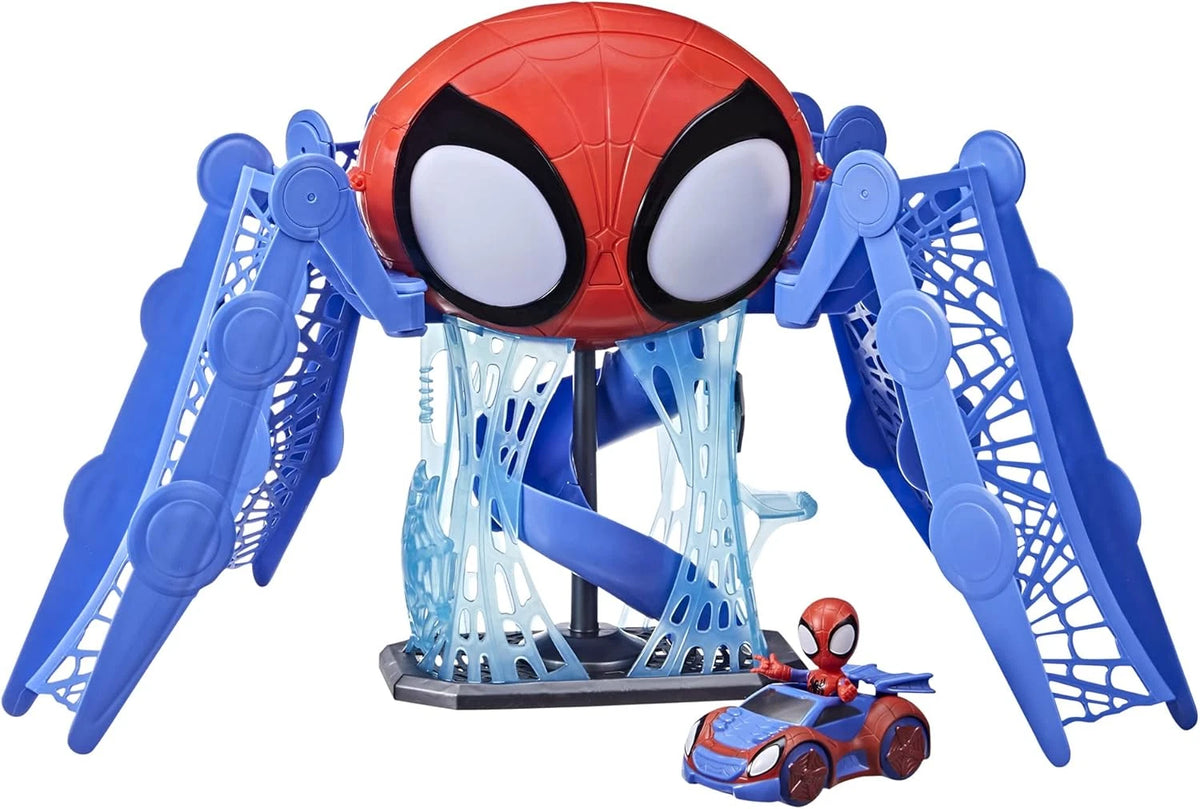 Web-Quarters Playset for Spidey and His Amazing Friends with Lights and Sounds