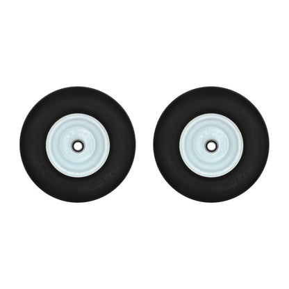 2PK Flat Free Wheel Tire Assembly 13x6.50-6 for Wright
