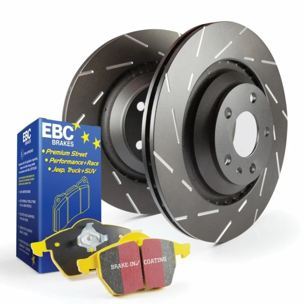 EBC Front Brake Kit S9 Yellowstuff for Volvo V50 (2005–2011) TLX-ebcS9KF1544-CL360A70