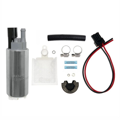 Walbro/TI Fuel Pump 255LPH for Ford Probe Mazda MX-6 (1988–1992) +QFS Kit
