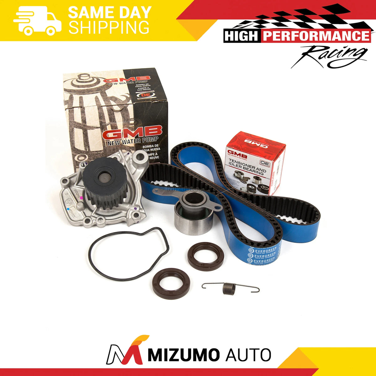 Timing Belt Kit & Water Pump for Honda Civic (1996–2000) MA-9761232220, 14400-P28-004, 14520-P2A-305, 19200-P2A-A01