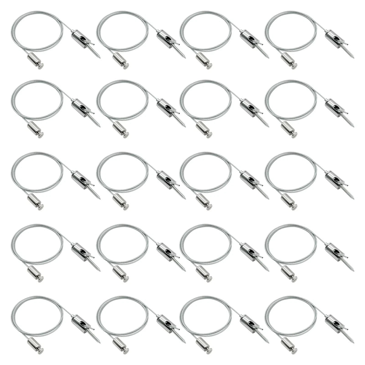 20-Pack Hexagon Garage Lights for Garage