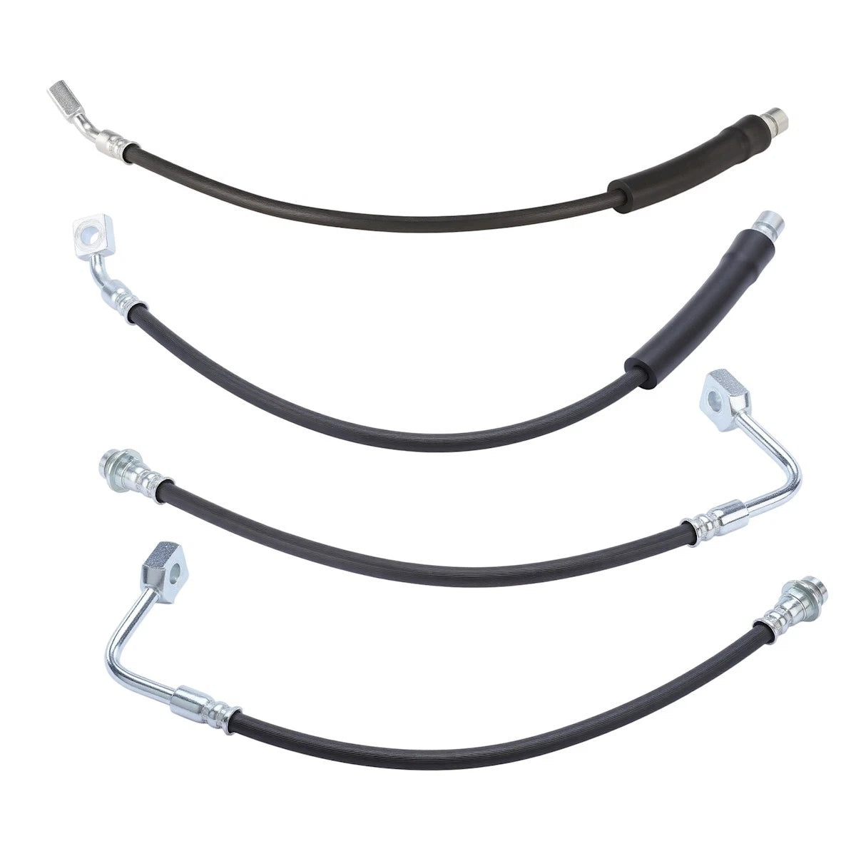 Set of 4 Brake Lines for Chevy (18069190, 2206618, H622314, 20988185)