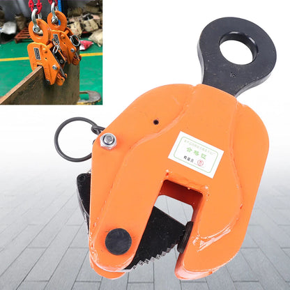 3 Ton Vertical Plate Lifting Clamp for Industrial Use (6600LBS Capacity)