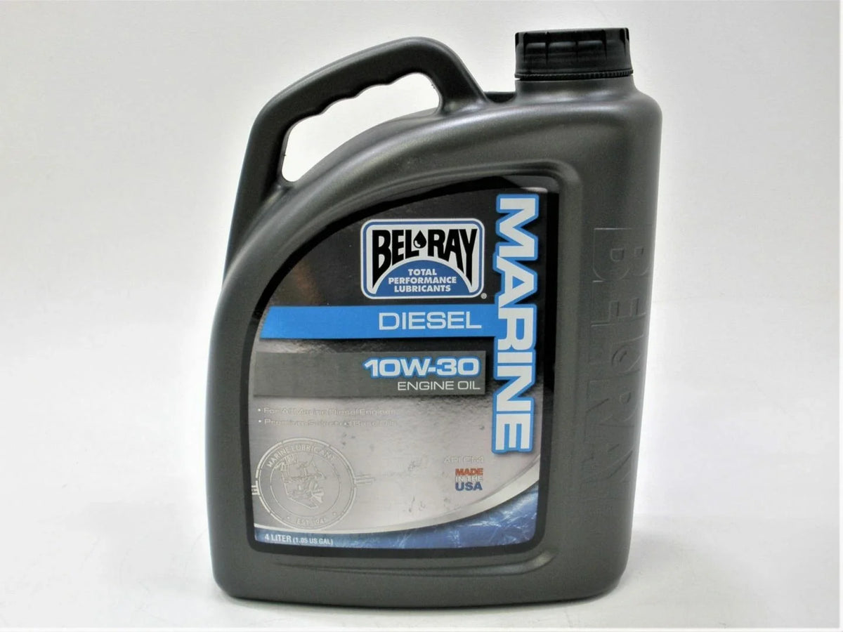 4L BelRay 99760-BT4 Marine Diesel Engine Oil SAE 10W30 for Boat (N/A)