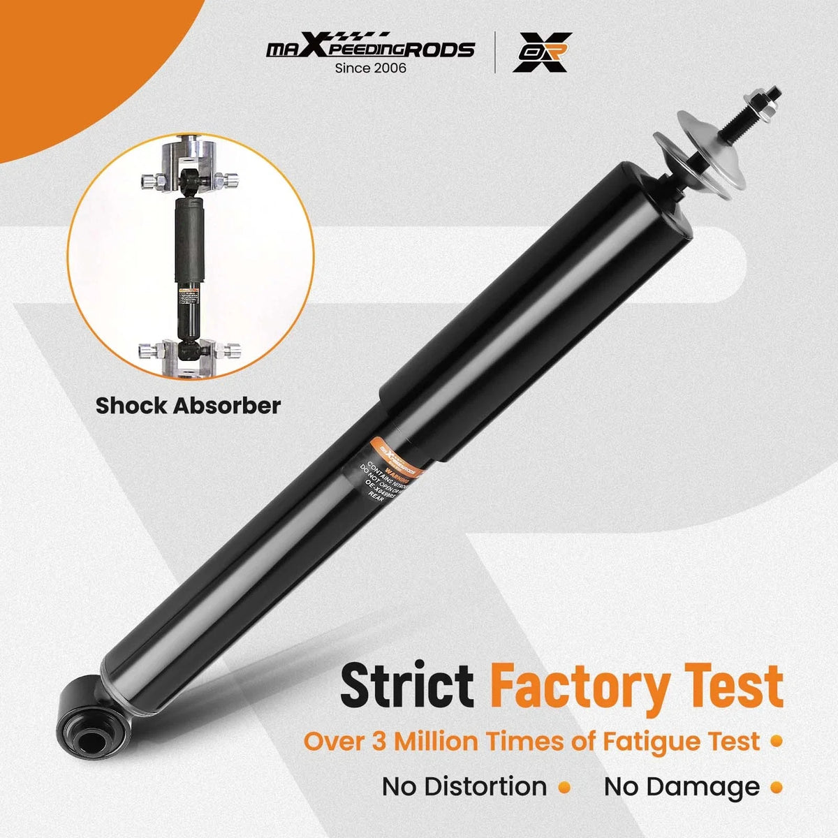 Rear Shock Absorbers Assembly for Chevrolet Malibu (2004–2012), Saturn Aura (2007–2009)