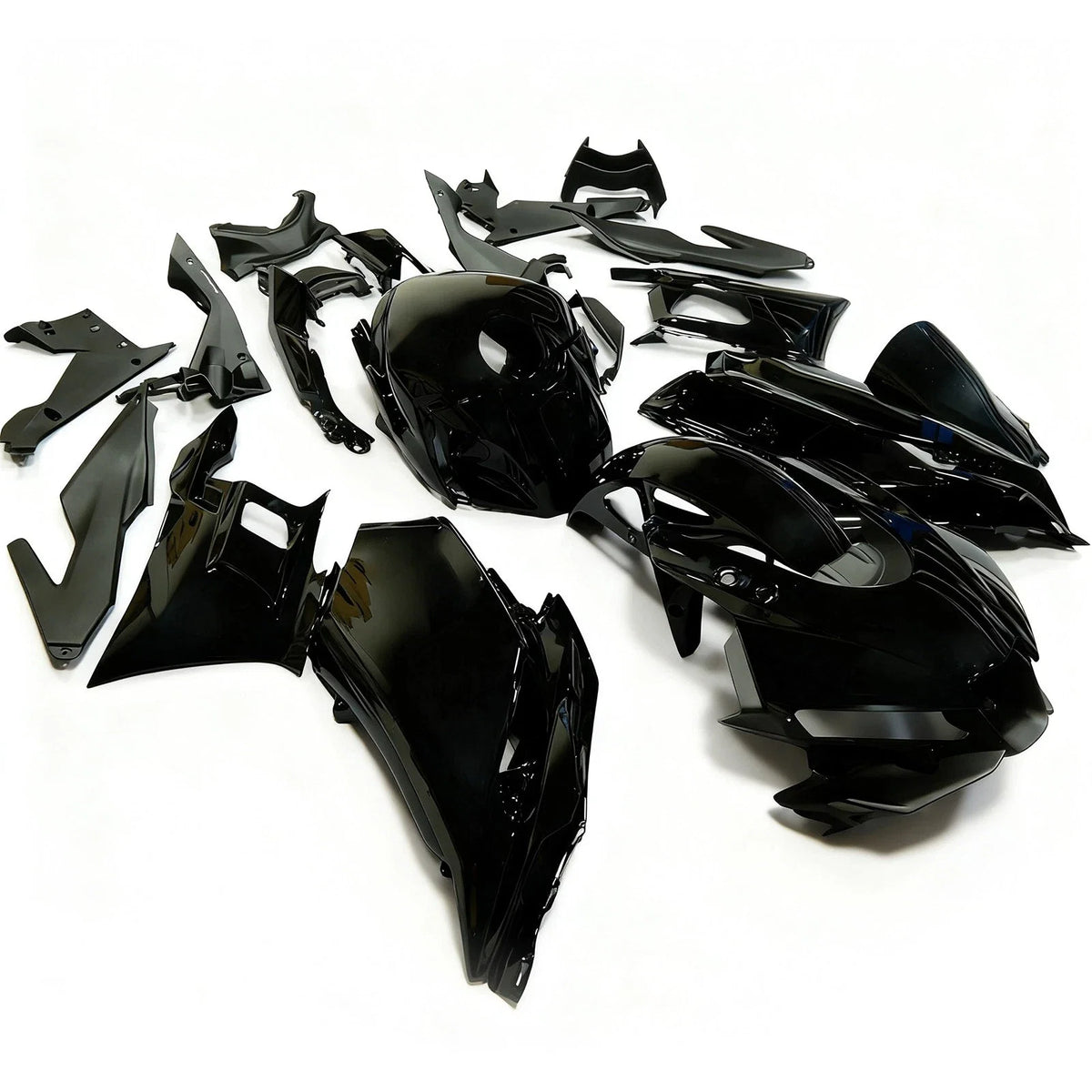 Glossy Black Fairing Kit for Yamaha YZF R25/R3 (2025) ABS Bodywork Set