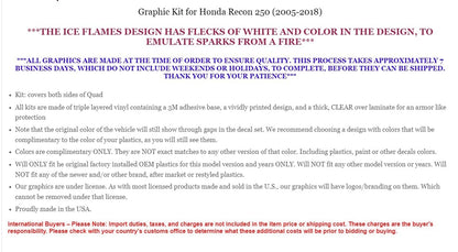 Decal Graphics Kit for Honda Recon (2005–2018)