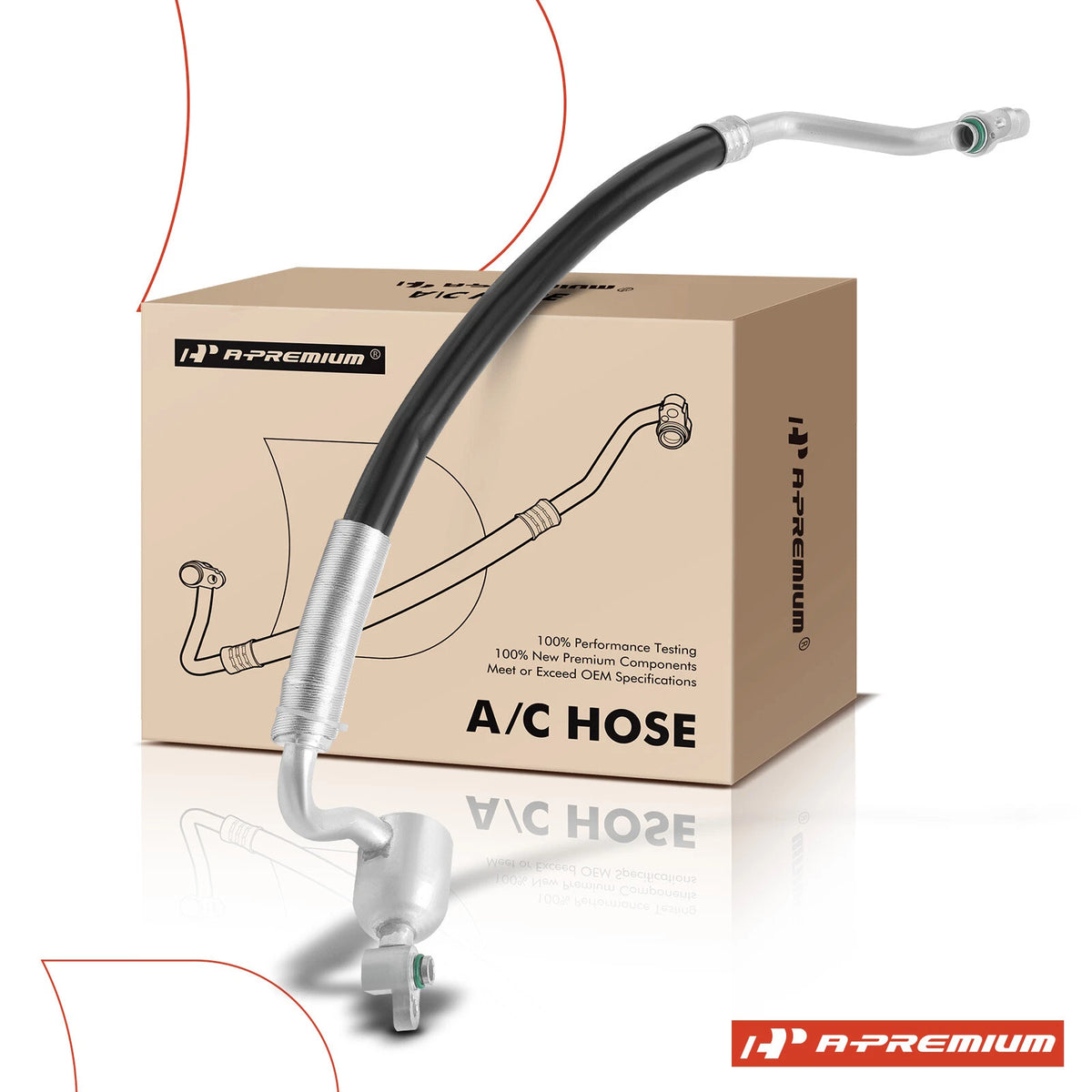 A/C Suction Line Hose Assy for Kia Rio Rio5 (2006–2011) 977631G000, 977631G010, HA111532C