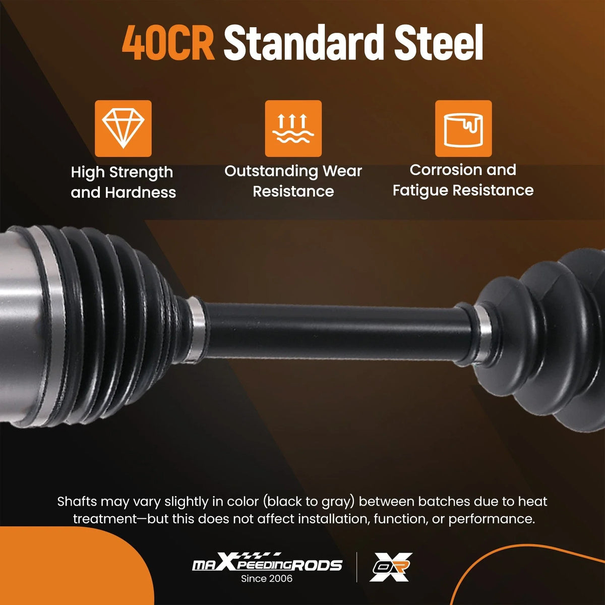 CV Axle Assembly Front Driver Side for Ford F-150 SVT Raptor (2010–2014)