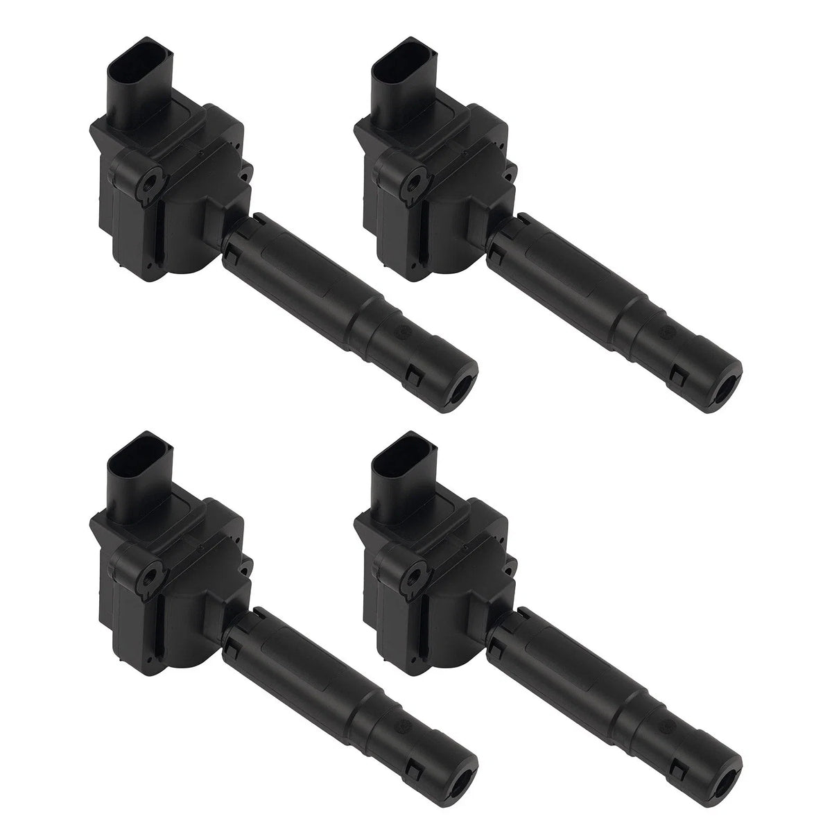 4X Ignition Coil Assembly Kit for Mercedes C180 C200 C230 W203 (2002–2006)