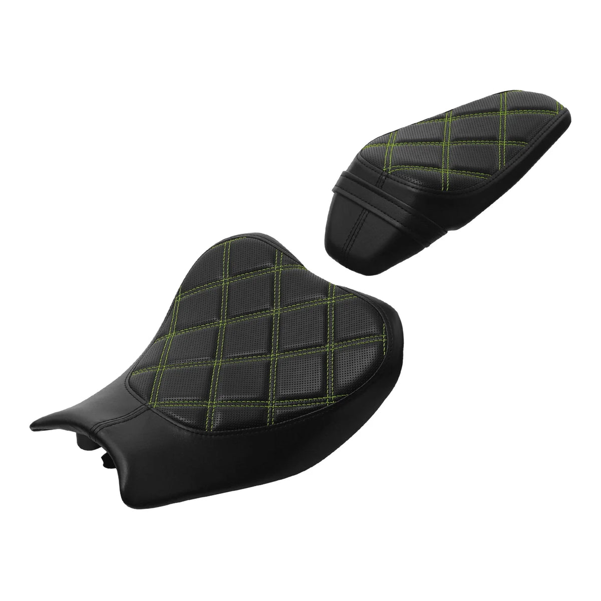 Driver Passenger Seats for Kawasaki Z900 (2017–2023) Black