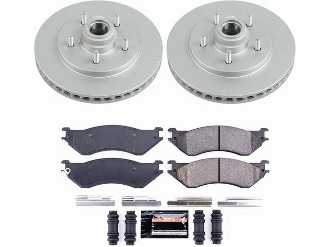 Brake Pad and Rotor Kit for Lincoln Navigator (1998–2000) 72414KZZS