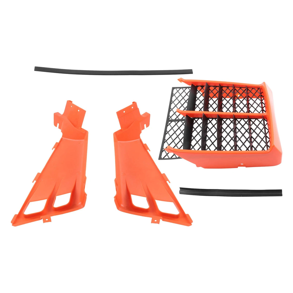 Orange Plastic Gas Tank Side Covers for Yamaha Banshee 350 (1987–2006) 2GU-2171L-00-00