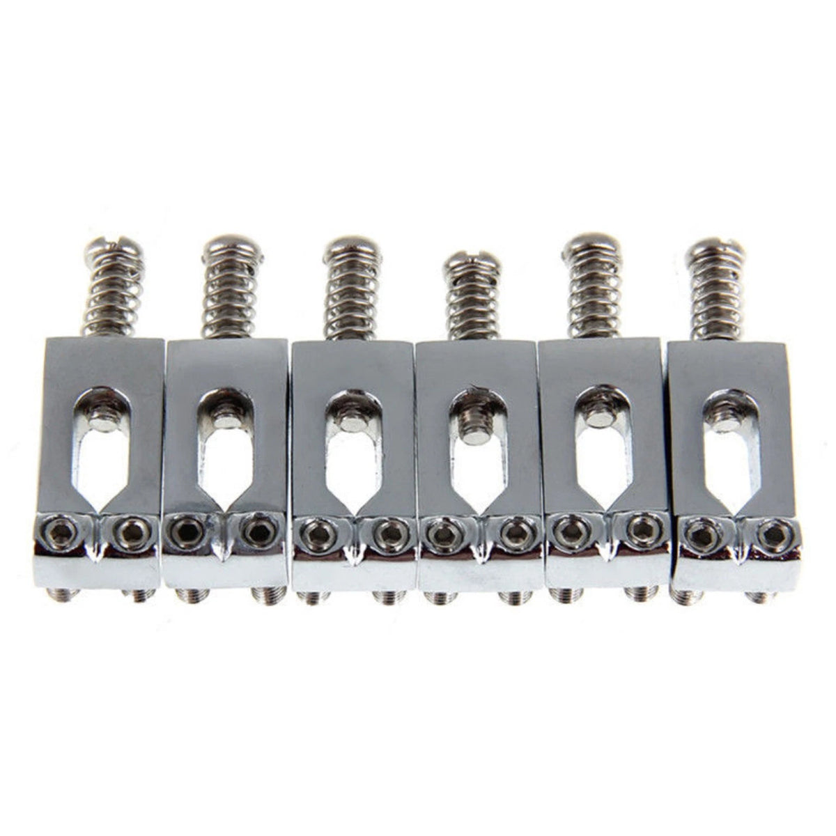 6-Pack Tremolo Bridge Saddles for Electric Guitar Strat