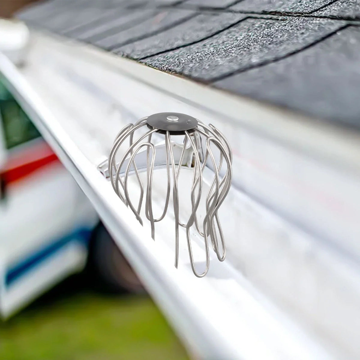 Stainless Steel Gutter Guard Strainer for Downspouts