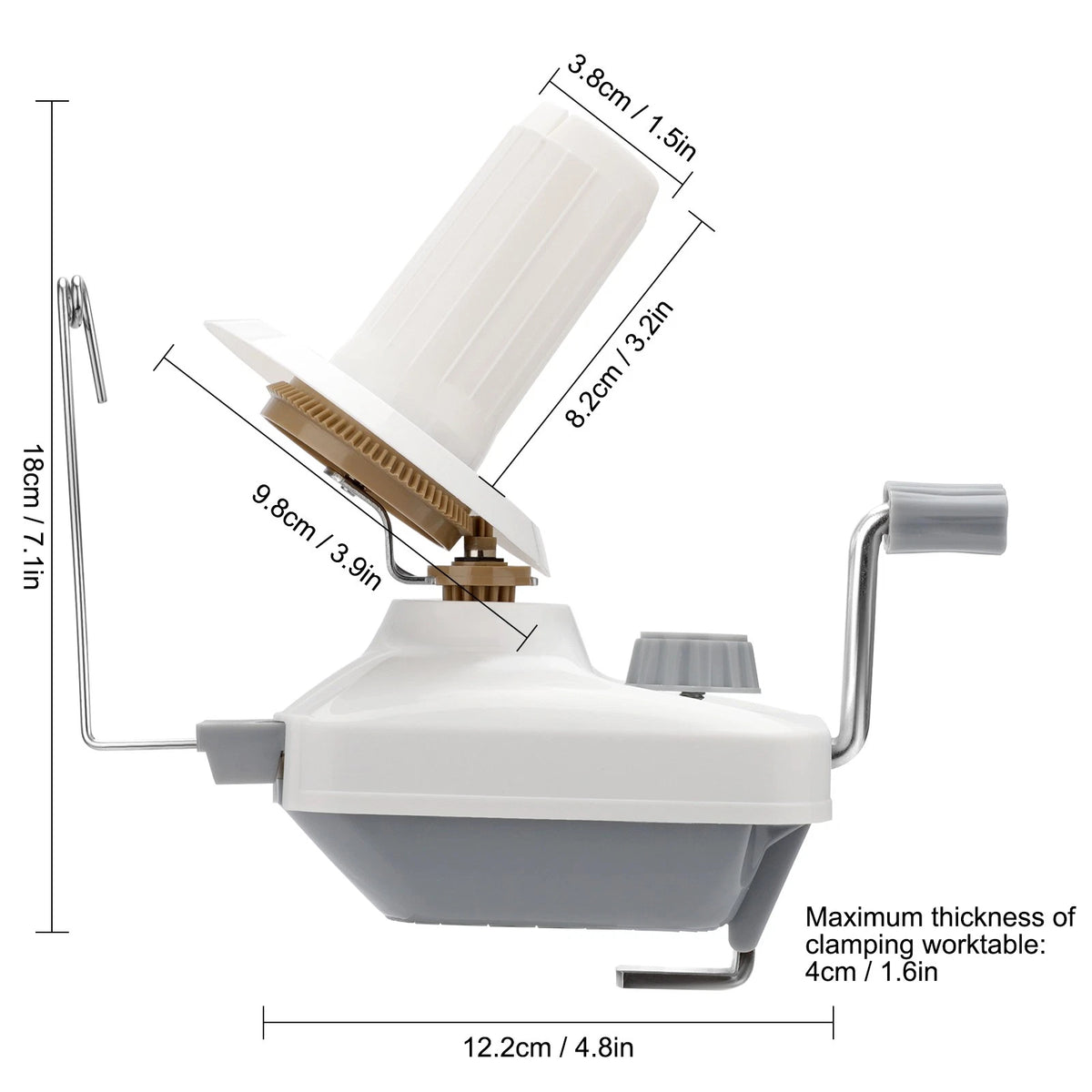 Portable Yarn Winder for Home