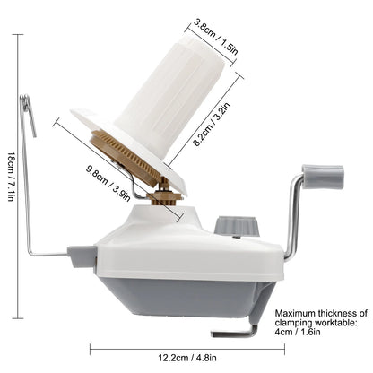 Portable Yarn Winder for Home