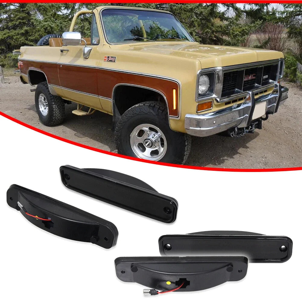 LED Side Marker Light for Chevy Pickup Blazer Suburban Jimmy (1973–1980)