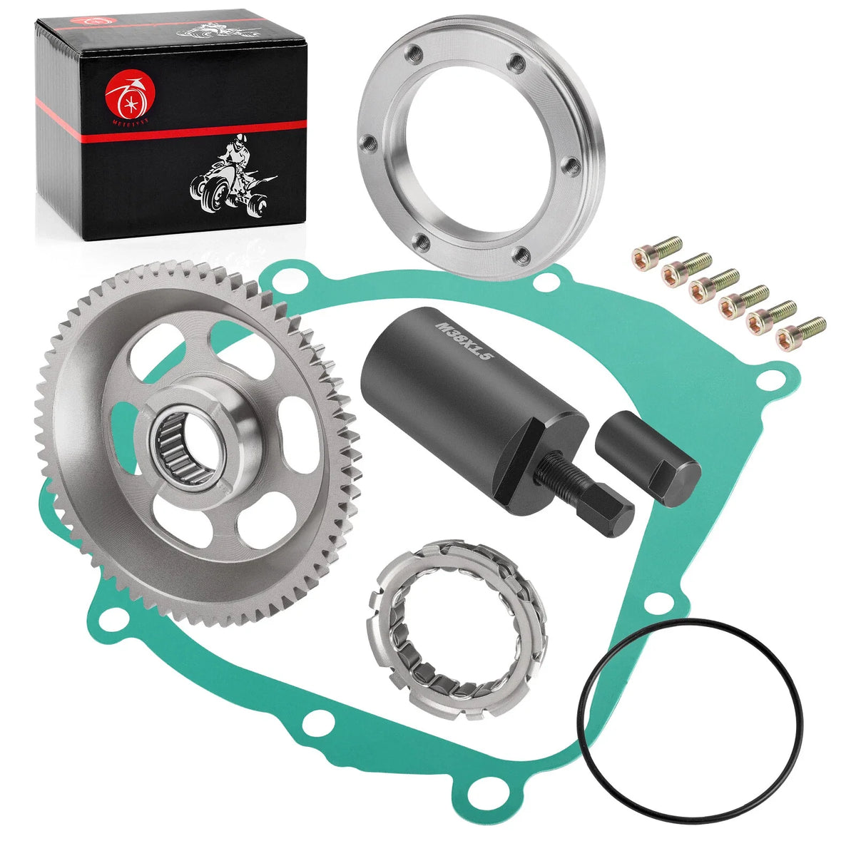 Starter Clutch Gear Flywheel Puller Kit for Suzuki Quadsport LTZ400 (2003–2014)