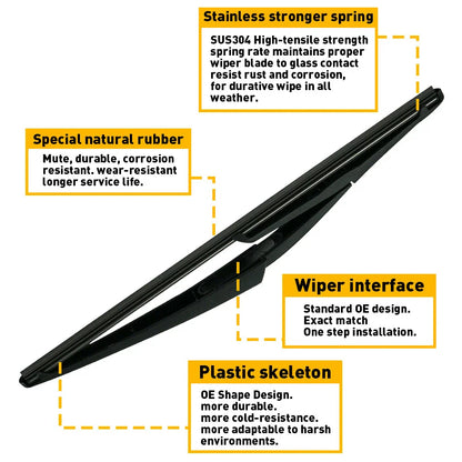 Rear Wiper Blade Arm for Mercedes Benz ML350 ML400 ML550 (2005–2019)