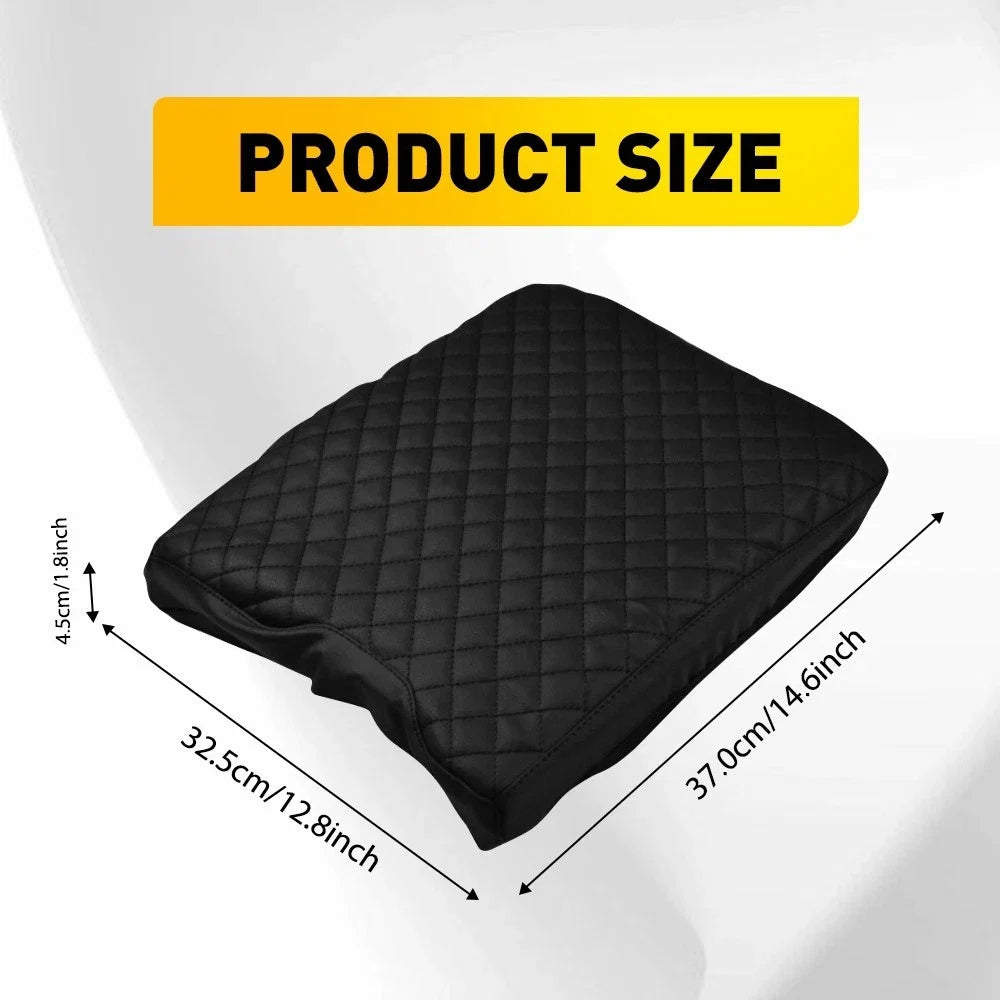 Jump Seat Center Console Lid Armrest Cover Pad for Ford F150 (2015–2023)