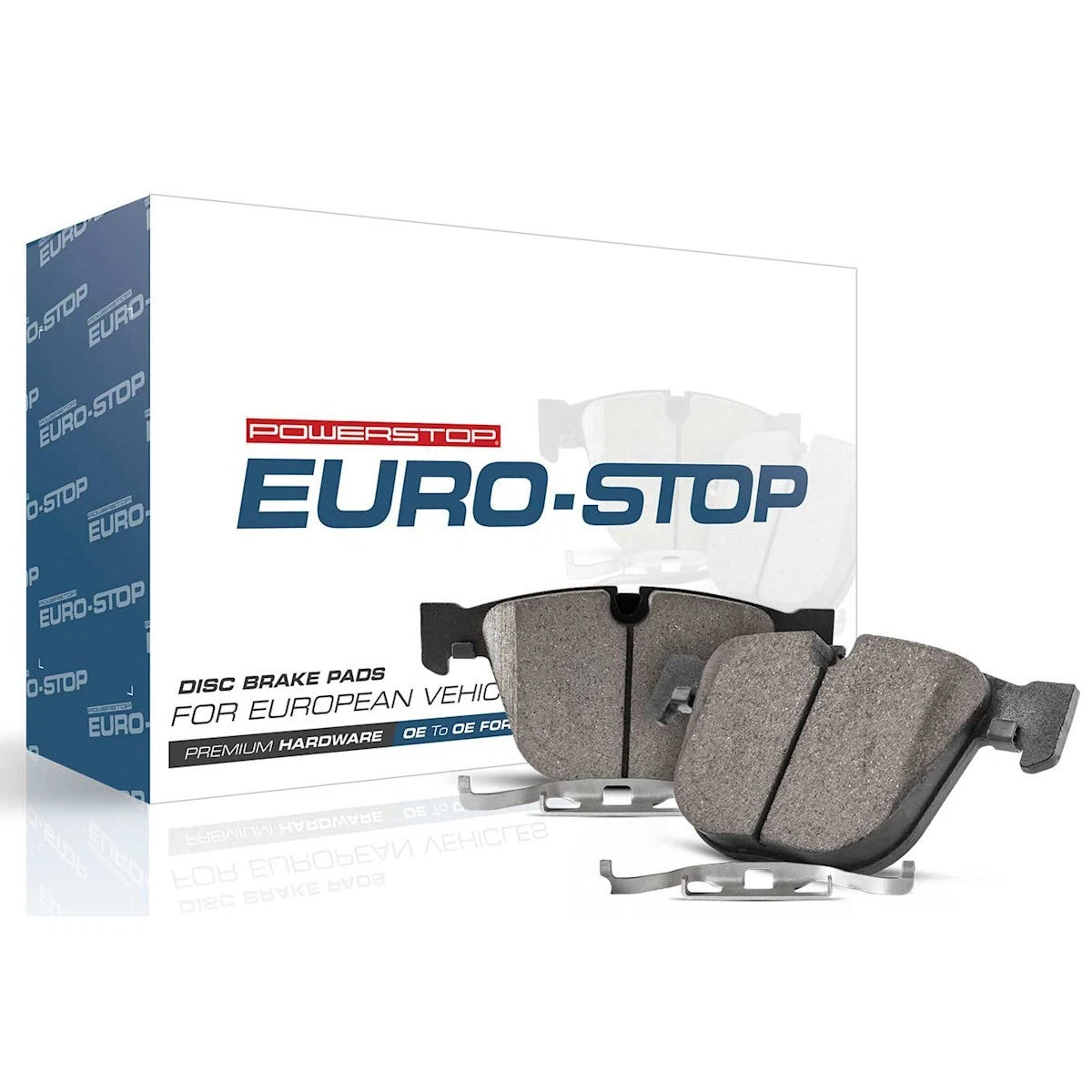 2X Powerstop ESP1513 Brake Pad Set Front for Porsche Cayenne (2011–2013)