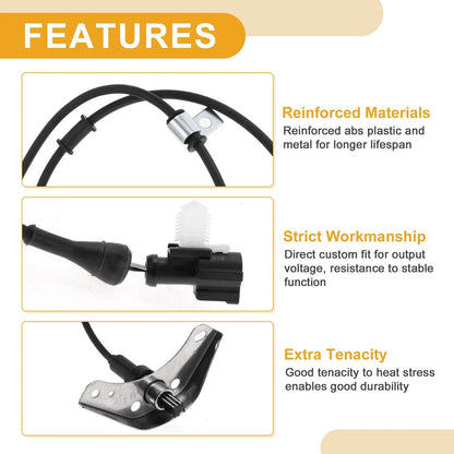 ABS Wheel Speed Sensor No. 6C2Z2C205BA for Ford E-250 (2005–2007) Front Left