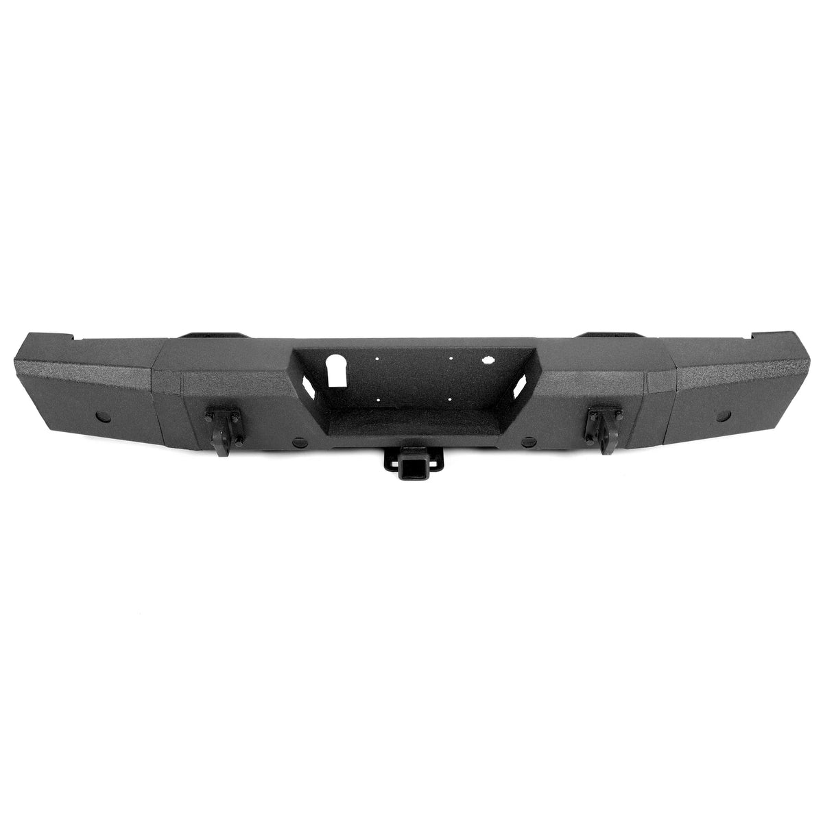 Heavy-Duty Rear Bumper with Trailer Hitch for Ford F150 (2015–2020) - CON-A000000206, 5L3Z17787AA, FL3Z17906DPTM