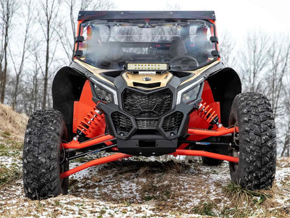 SuperATV Atlas Pro A-Arms for Can-Am Maverick X3 (2017–2023) - Can-Am Red