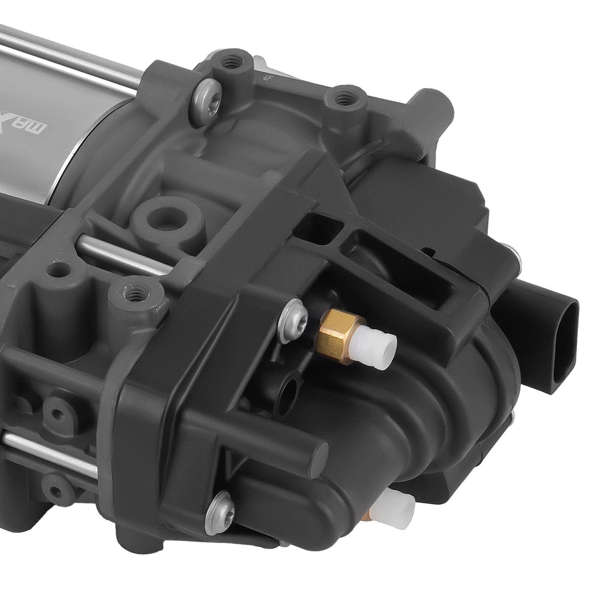 Air Ride Suspension Compressor Pump + Valve Block for Tesla Model S X (2016–2020)