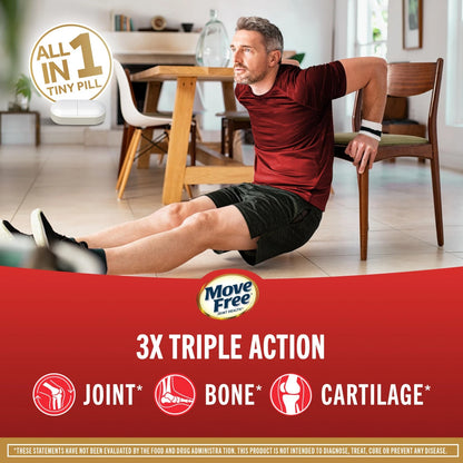 Move Free Ultra Triple Action Joint Support Supplement - 64 Count
