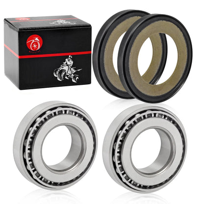 Steering Stem Bearing Kit for Harley-Davidson FLT FLHT FLTR FLHR (1984-2013)