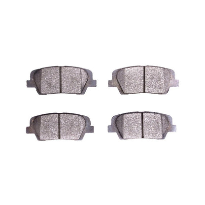 Set of 4 Rear Ceramic Disc Brake Pads for Hyundai Equus (2011–2016) ALX-PAU-DF-1551-1816-00-CLA8