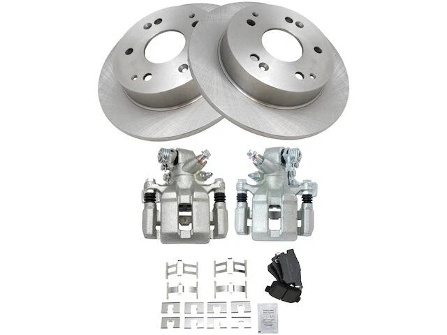 Set of 4 Brake Pads Rotors Calipers for Acura RSX (2002–2006) 39295DKKD