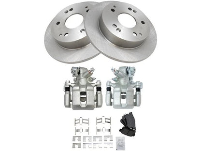 Set of 4 Brake Pads Rotors Calipers for Acura RSX (2002–2006) 39295DKKD